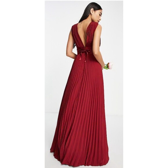 ASOS Burgundy Maxi Dress - Picture 2 of 12